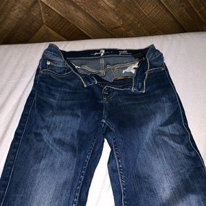 7 for all mankind ankle gwenevere denim size 26.